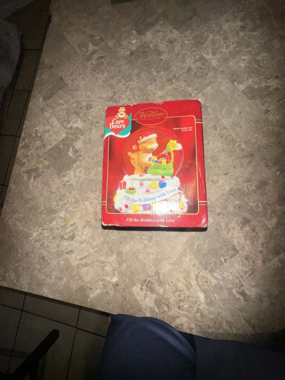 Care Bears Heirloom Collection Fill The Holidays With Snow Globe 2003